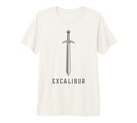 Excalibur La Spada Leggendaria nella Pietra di Re Artù Maglietta Premium