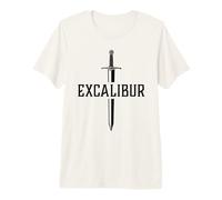 Excalibur La Spada Leggendaria nella Pietra di Re Artù Maglietta Premium