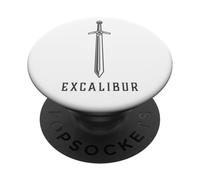 Excalibur La spada leggendaria nella pietra di Re Artù PopSockets PopGrip Adesivo