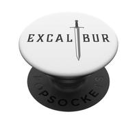 Excalibur La spada leggendaria nella pietra di Re Artù PopSockets PopGrip Adesivo