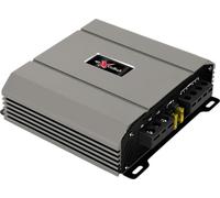 Excalibur X275.2 Amplificatore Audio Auto 2 Canali Stereo 2x650W con Bass-Boost 12 dB, Amplificatore Auto Subwoofer 1300W in modalità Bridge, Sub Sonic 10-50Hz e Low Pass Filter 50-200Hz, Serie 2025
