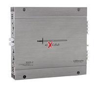 Excalibur X600.2 - Amplificatore Auto 2 Canali Hifi Stereo - 2x 600 Watt Mosfet Amplificatore audio con Bass Boost - 1200 Watt Massimo - Crossover variabile 2 Ohm