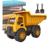 Excavator Digger, Large Precision Sand Toy Vehicle, Heavy-Duty Construction Truck with Tools for Kids, Indoor Outdoor Play, Sandbox, Beach, Backyard, Pretend Game, 1 Piece