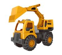 Excavator Digger, Large Simulation Construction Truck Vehicle Toy with Matching Tools, High-Precision Engineering Sandbox Play and Early Learning Development 31x14x23cm