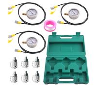 Excavator Machine Hydraulic Pressure Tester Oil Pressure Tester Gauge test kit