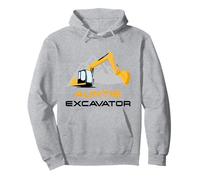 Excavator Women's Construction Fun Matching Family - Auntie Felpa con Cappuccio