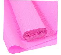 EXCEART 1 Rotolo Carta Crespa per Fare Fiori Decorazioni per Feste Nastro di Carta Crespa Bollettino Piazze Carta da con Stampa Floreale Produzione di Carta Crespa Documenti Rosa