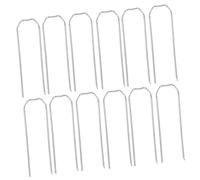 EXCEART 1 Set per Composizione Floreale Perni Artificiali Perni Zincati Spillo Dito Clip per Piante Plant Clips Puntalini Spille per Composizioni Floreali Floreali 200 Pezzi