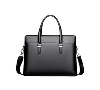 EXCEART 1 Tracolla Pelle per Laptop Lavoro Casual e Resistente Messenger Bag per Nero
