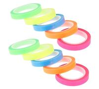 EXCEART 10 Nastro Evidenziatore Rimovibile Colorati Adesivo Fluorescente per e Segnalazioni Ufficio e Scuola per Studenti e Insegnanti
