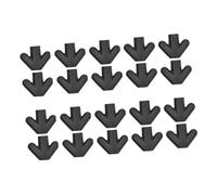 EXCEART 10 Paia di Fermagli per le Orecchie in Silicone Antiscivolo per Accessori per Sole e Lettura Morbidi e Resistenti per Uso Quotidiano e Sport