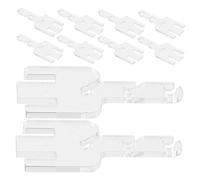 EXCEART 10 Pezzi Adattatori Rimovibili Tendifilo per Macchina Maglieria Taglia King, Accessori Tensione Filo da Cucire, Forcelle Tendifilo Compatibili per Manutenzione e Lavorazione a