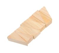 EXCEART 10 Pezzi Cuneo di Legno fermaporta di Sicurezza paraurti per Porta di Protezione da Parete Cuneo in Legno Antiscivolo Stop alla Porta a Cuneo Fornitura Porta