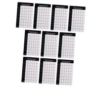 EXCEART 10 Pezzi Cuscinetto a vite tappetino di memoria magnetico a vite piccolo pad di memoria a vite per telefono riparazione vite magnetica tappetino a vite tappetino magnetico Nero