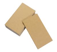 EXCEART 10 Pezzi Quaderno Retro in Carta Kraft, Pagine Bianche | Formato Piccolo, Stile Classico, per Scrittura Creativa e Poesia, Colore Kaki, Design Essenziale