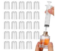 EXCEART 100 Adattatori per Erogatore di Siringa Profumo Dispenser Liquidi Portatile e Compatto per Ricarica Flaconi Adattatore per Bottiglia per Viaggi e Uso Quotidiano