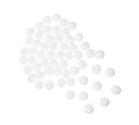 EXCEART 100 Pezzi Sfere Lisce per Decorazioni Natalizie e Progetti Fai da Te per e