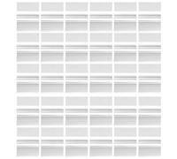 EXCEART 100 Set Porta Etichette per Cestini in PVC Trasparente, Curvo | Inserimento Facile dei Cartoncini, Bordi Lisci, Mantiene i Cartelli Dritti e Visibili in Biblioteca e Ufficio