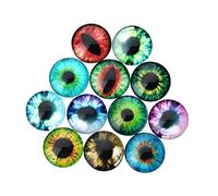 EXCEART 100pezzi Occhi Animali Adesivi Plastica per Fai da Te Occhi Falsi per Bambole e Lavoretti Creativi per Progetti di Scrapbooking e Decorazioni per La Casa