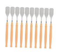 EXCEART 10pezzi Spatole Per Modulaizone Strumenti Per Pittura Artistica Facili Da Usare e Resistenti Per Tecniche Di Miscelazione e Creazione Artistica