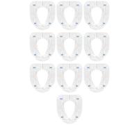EXCEART 10pezzi Teli Toilette Monouso Impermeabili Per Viaggi Cuscini Per Toilette Pratici e Compatti Per Donne Gravidanza e Famiglie
