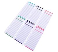 EXCEART 12 pezzi Budget Planner Card con Fogli di Bilancio per Tracciamento Spese e Organizzazione Finanziaria Carta Budget Leggera e Portatile per Gestione Spese Personali
