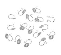 EXCEART 15 Pezzi Base per Orecchini Clip Molla Non Forate Leggera e Resistente Accessori con Design per Creazioni Personalizzate