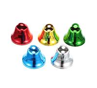 EXCEART 150pezzi Campane Decorative per Uccelli di Campane Colorate per Gabbia Pendenti Fai da Te e Decorazioni Festive Suono e Ottime per Collari e Artigianato