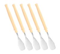 EXCEART 15pezzi Spatole Per Pittura Strumento Pratico Per Mescolare Ergonomica Per Gouache e Pittura Ad