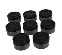EXCEART 16pezzi Cuscinetto Antivibrantper Lavatrice Stabilizzatorper Lavatrice e Asciugatrice Cuscinetti in Plastica di Antiscivolo per Elettrodomestici Neri