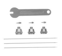 EXCEART 1set Ugelli Aerografo Ricambio per Aerografi Facile Installazione e Compatibile La Maggior Parte Aerografi