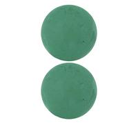 EXCEART 2 Palline di Schiuma Floreale: Blocco di Fiori secchi e bagnati Verdi Rotondi da 5,89 Pollici - per composizioni Floreali Artificiali fresche di Compleanno, Forniture Artigianali per fioristi