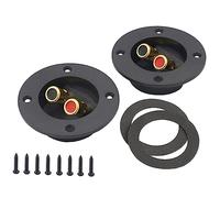 EXCEART 2 Pezzi Connettore per Casse Audio per Altoparlanti Auto Facile Installazione per Subwoofer e Riprogettazione Audio Compatibile con Sistemi Domestici e Nautici