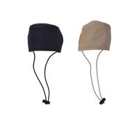 EXCEART 2 Pezzi Copri Tacchi Scarpe da Guida Auto Resistente All'usura | Protezione Tallone, Colore Nero e Beige, Tessuto Fibbia Mobile, Corda Elastica