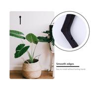 EXCEART 2 Pezzi Gancio per Porta in Ghisa Nero Stile Rurale Europeo Appendiabiti da Parete Creativi per la Casa Ganci per Vestiti Resistenti e Facili da Installare