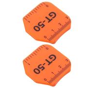 EXCEART 2 Pezzi Guida Magnetica Multifunzionale per Cucitura con Scala Chiara in ABS e Magnete per Tessuti, Accessorio per Macchina da Cucire per Quilting Professionale