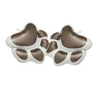 EXCEART 2 Pezzi Palloncini a Forma di Zampa di Cane in Pellicola di Alluminio, Decorazioni per Feste di Compleanno e Animali Domestici, Decorazioni Gonfiabili per Interni ed Esterni