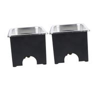 EXCEART 2 Set lavabicchieri rondella detergente per bottiglie inossidabile borraccia borraccia per acqua sciacquone per bottiglie sciacquatrice per a tazza Gel di silice
