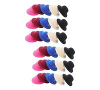 EXCEART 2 Set Piccolo Cappello Mini Cappelli Bambola Cappelli A Cilindro Mini Cappello da Strega Cappelli per Bambole Mini Cose Cappelli da Festa Miniature Stoffa 15 Pezzi * 2