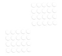 EXCEART 2 Set Spaziatori Trasparenti Per Cuscinetti Antiscivolo Per Protezione Distanziatori Per Resistente Non Deformabile Adatti Per Lampade Elettrodomestici 20 Pezzi * 2