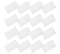 EXCEART 20 Pezzi Buste Adesive Trasparenti in Pvc per Schede e Biglietti da