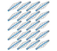 EXCEART 20 Pezzi Gabbia per Esche da Pesca a Molla in Acciaio Inox | Rete Fine, Rilascio Rapido per Compressione, Resiste, Uso in Fiumi Selvaggi e Stagni