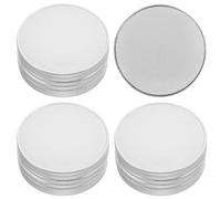 EXCEART 20 Pezzi Moneta Commemorativa Rotonda in Lega Argento da 40mm con Bordo Filettato, Resistente all’Usura e Vuota per Incisione, per Progetti Fai da Te e Collezioni da Viaggio