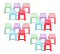 EXCEART 20 Pezzi Supporto la Verniciatura Mini in Plastica per Tela Cavalletto, Strumento per Versare la Vernice per Pittura Liquida su Tela