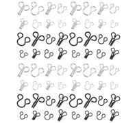 EXCEART 240 Pezzi Ganci e Occhielli in Metallo per Cucito, Design Invisibile e Resistente, Set Assortito per Giacche e Biancheria Intima, per Progetti Creativi e Cucito