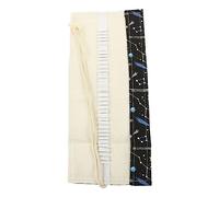 EXCEART 2pezzi Borsa Organizer Per Matite Colorate Tela Astuccio Roll up Con Capacità Elevata Per Matite Pratica e Salvaspazio Per Artisti e Appassionati Di Disegno