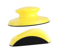 EXCEART 2pezzi Dischi Di Levigatura Manuale Di Blocchi Per Lucidatura Forma Rotonda e Forma Di Topo Strumenti Per Levigatura e Lucidatura Per Uso Superfici Variabili