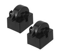 EXCEART 2pezzi Ptc Avviatore Compressore Refrigeratore Con Protezione Surriscaldamento Accessori Per Frigorifero e Congelatore Facile Da Installare e Durevole