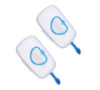 EXCEART 2pezzi Salviette Umide Per Per Wipes Per Salviette Portatile Passeggini Blu e