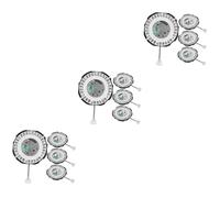 EXCEART 3 Set Accessori per Il Movimento Dell'orologio Inossidabile Orologio Quadrante per La Riparazione Sostituzione Dell'orologio Ad Anello Sostituzione delle Parti 4 Pezzi * 3